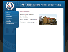Tablet Screenshot of fabfrederikssund.dk